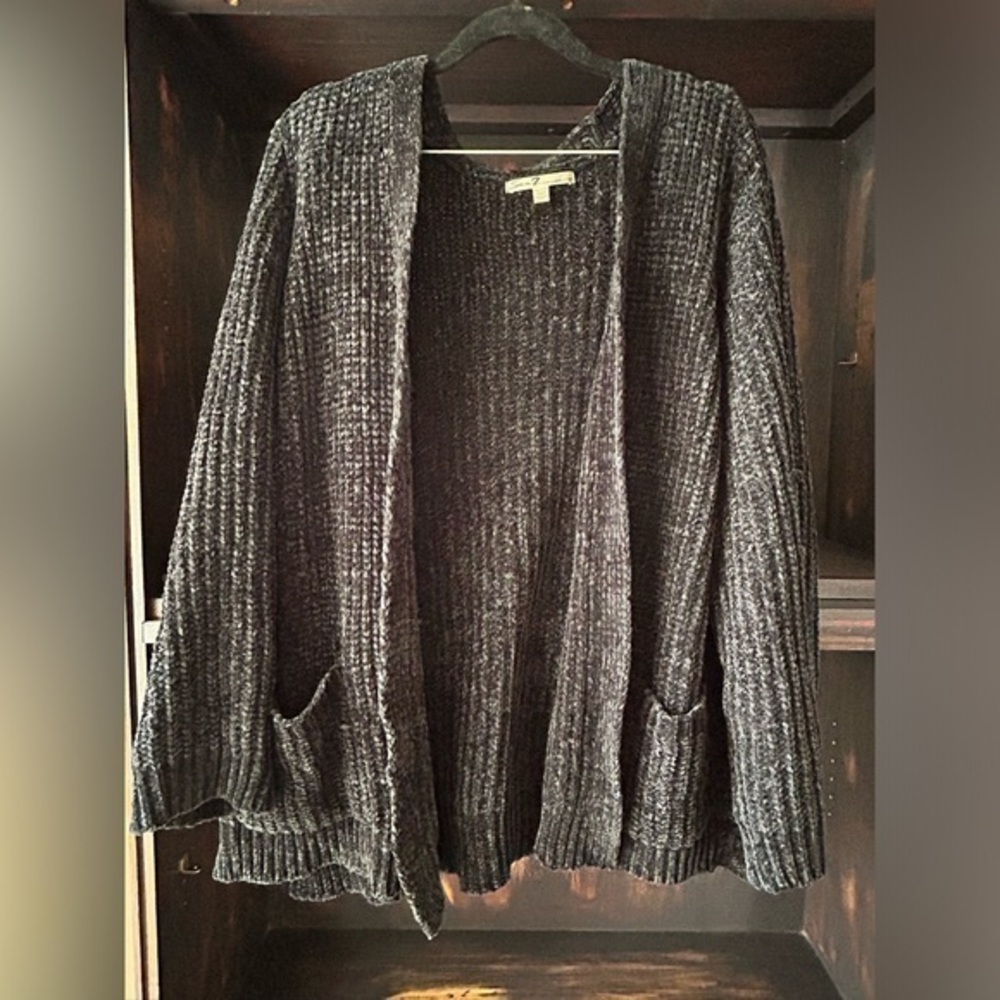 7 for All Mankind Oversized Soft Cozy Cardigan